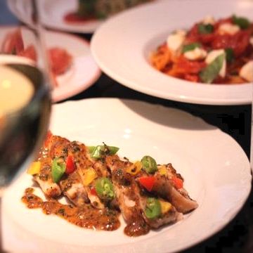 インディベルレストランの料理